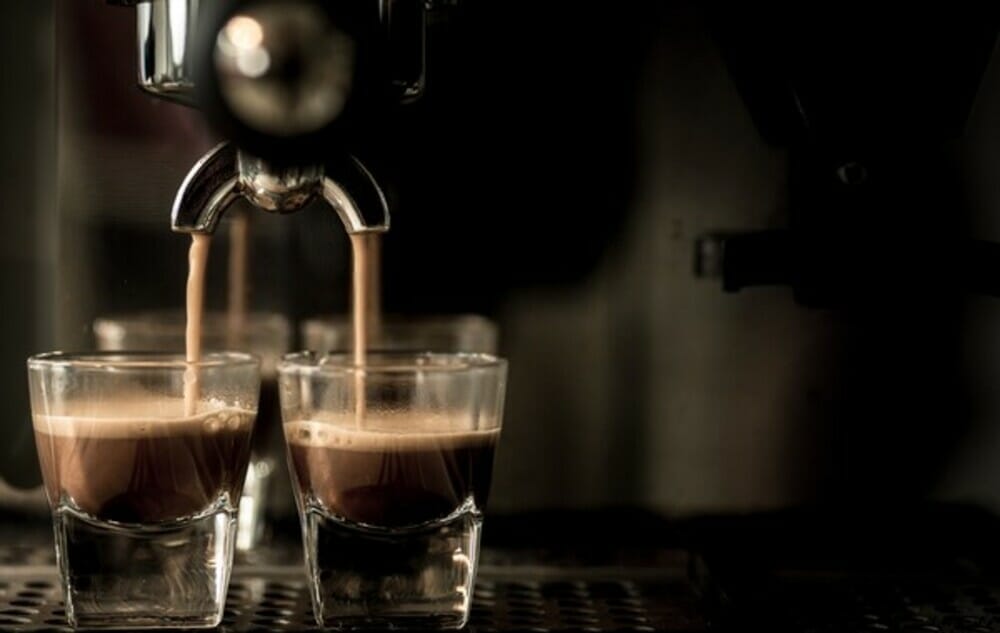 chocolate using an espresso coffee machine