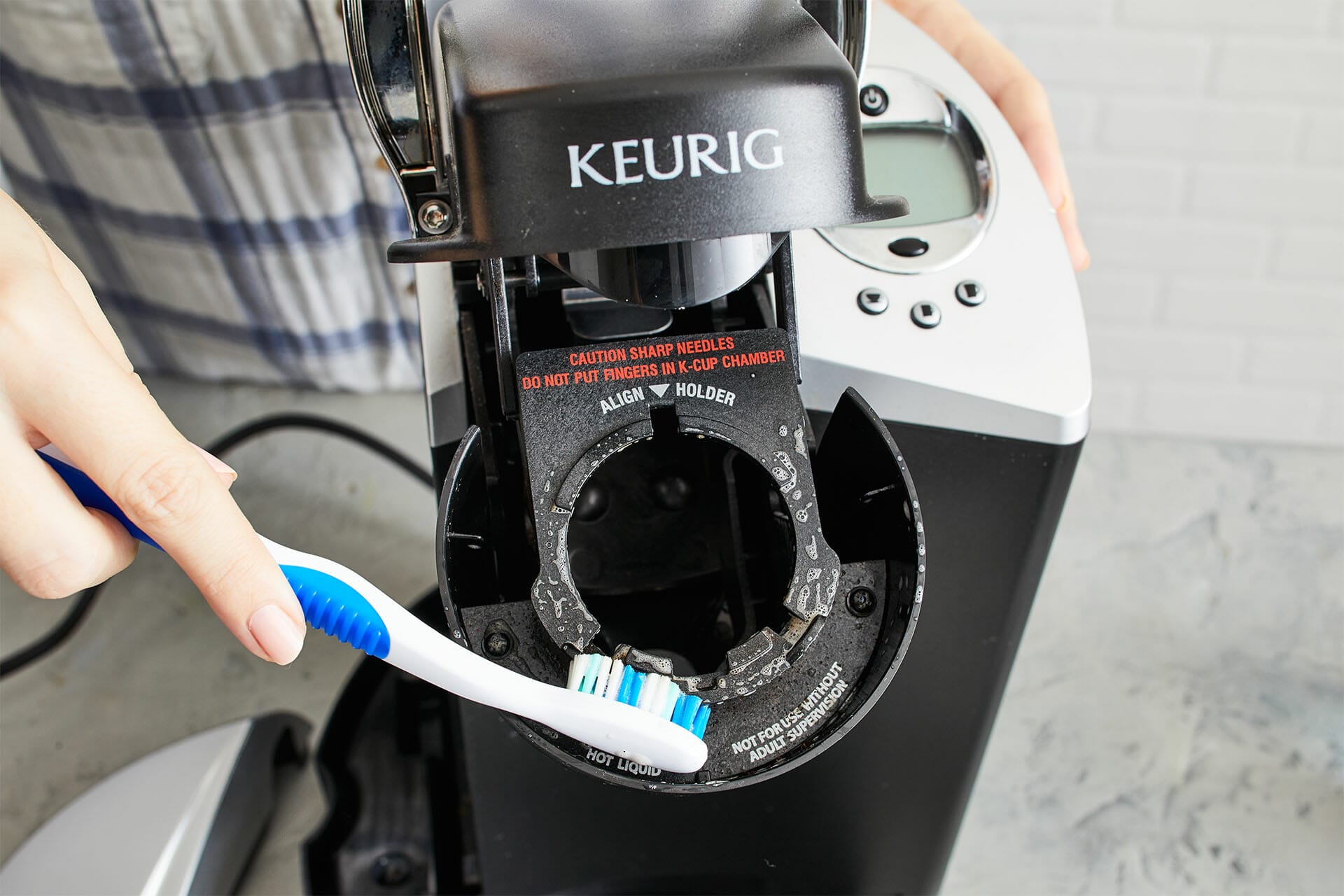 keurig needle maintenance How to clean & perform on a Keurig