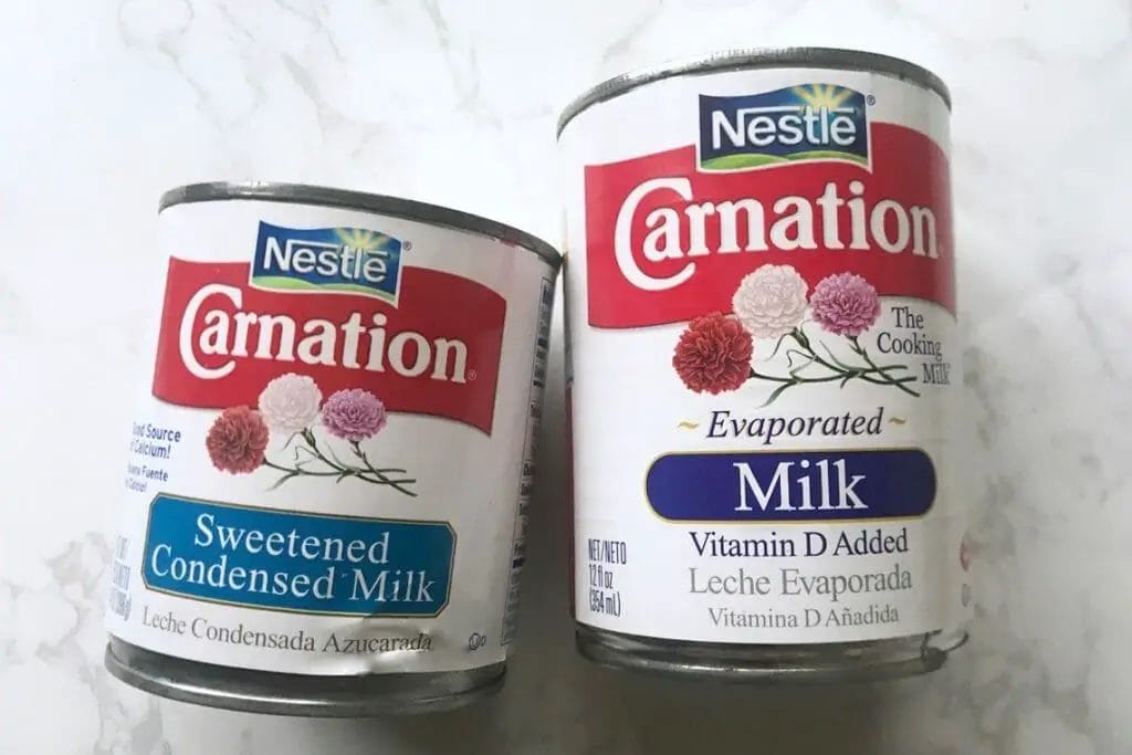 Can I use evaporated milk instead of condensed milk?