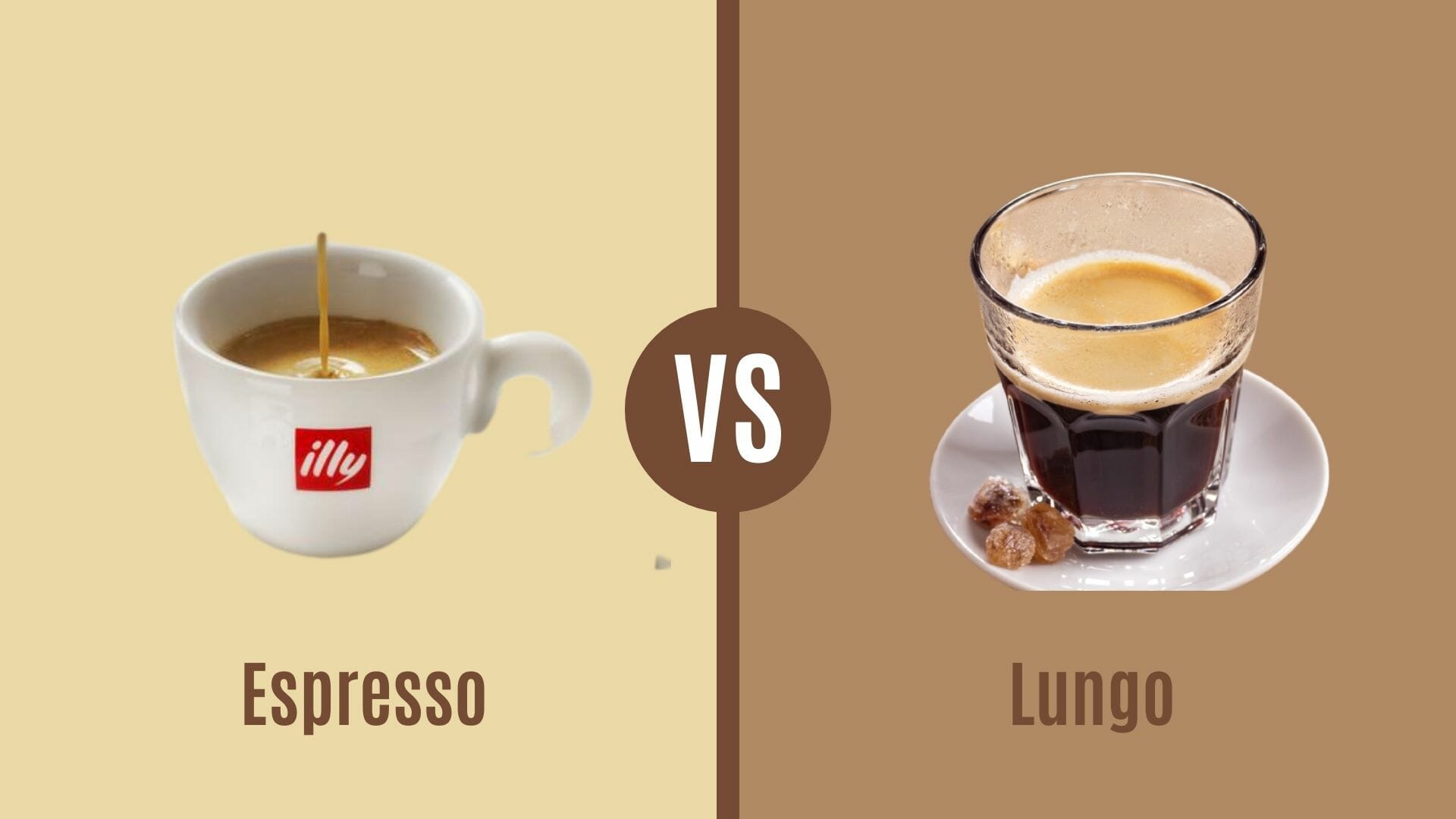Espresso Vs Lungo Espresso Vs Lungo