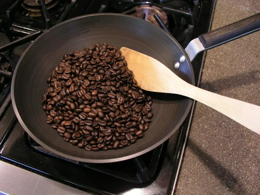 Roasting Beans in a Grill or Pan