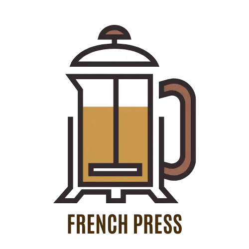 brew coffee in french press