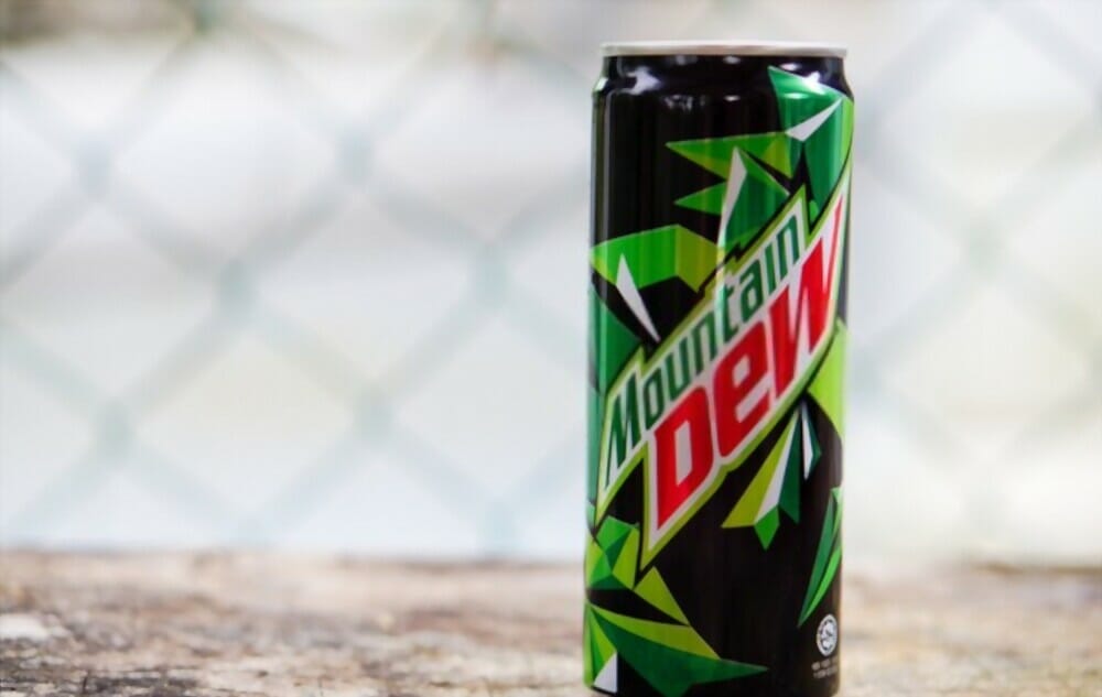 How Much Caffeine Is In Mountain Dew