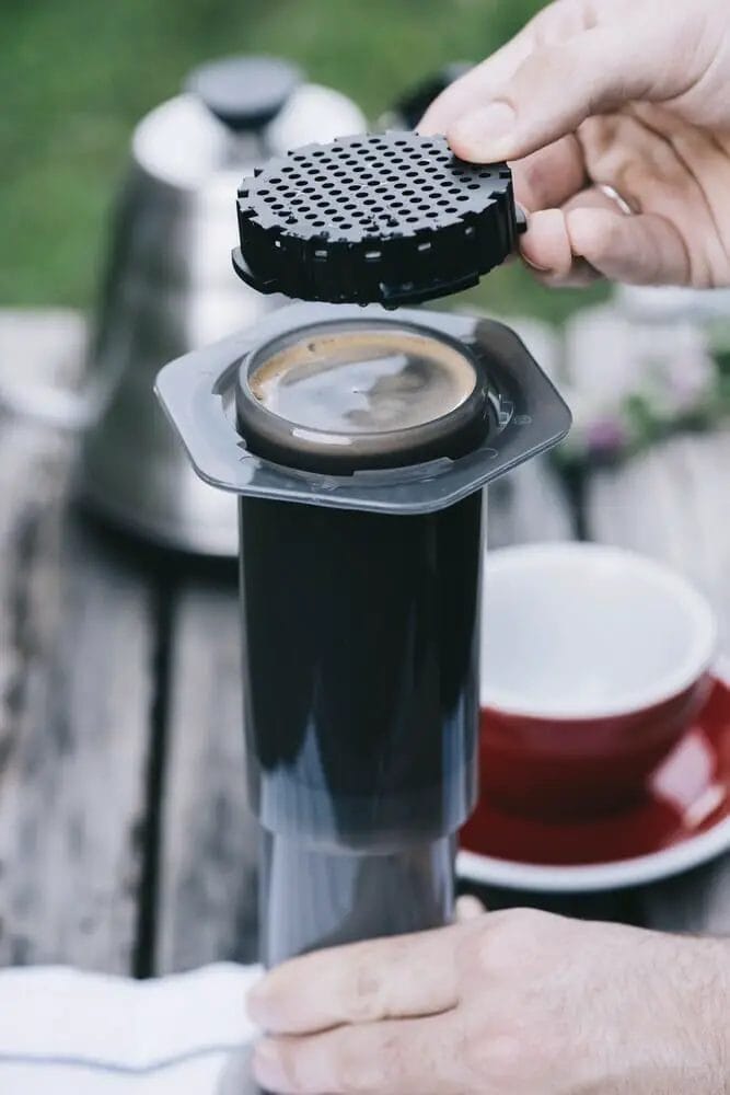 Why is AeroPress inverted better?