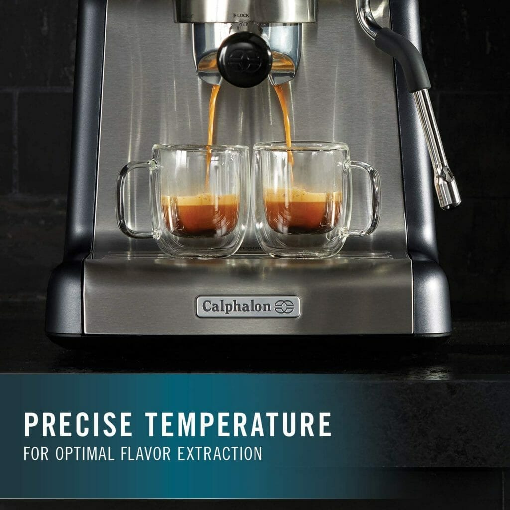 How do you use Calphalon espresso?