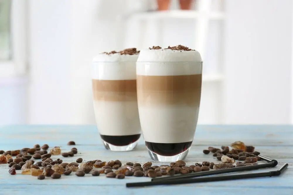 What is in a latte macchiato?
