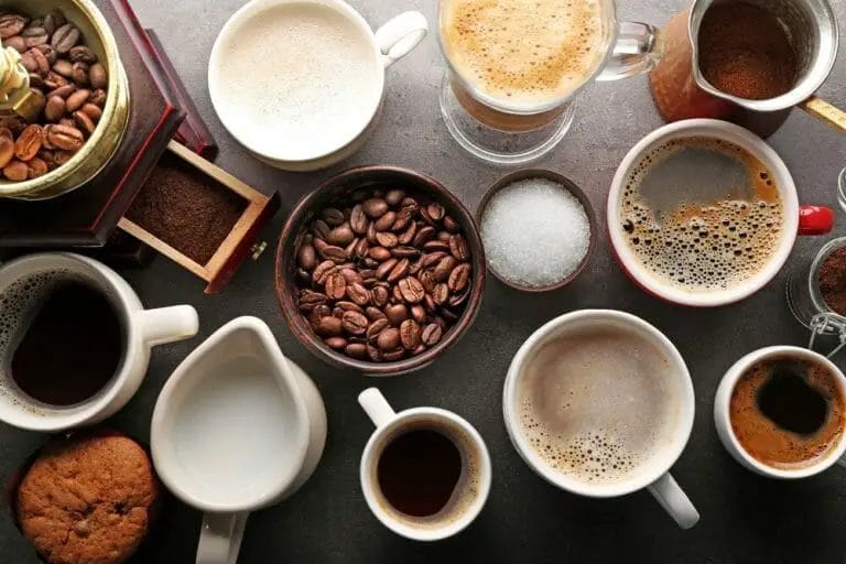 Guide to different types of coffee (Includes Common or fancy types)