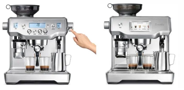 What is the difference between Oracle Breville and Oracle touch?