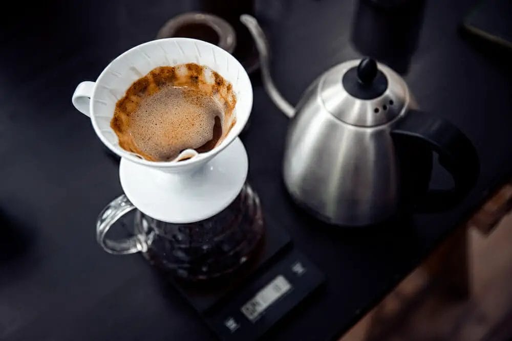 What is the difference between a V60 and a pour-over?