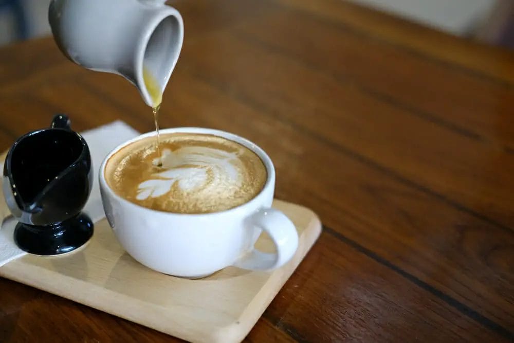 What is needed for latte art?