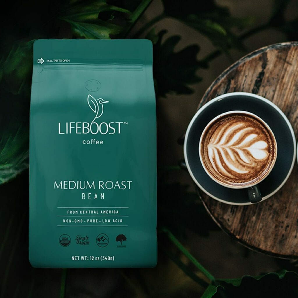 What does it mean when coffee is light roast?