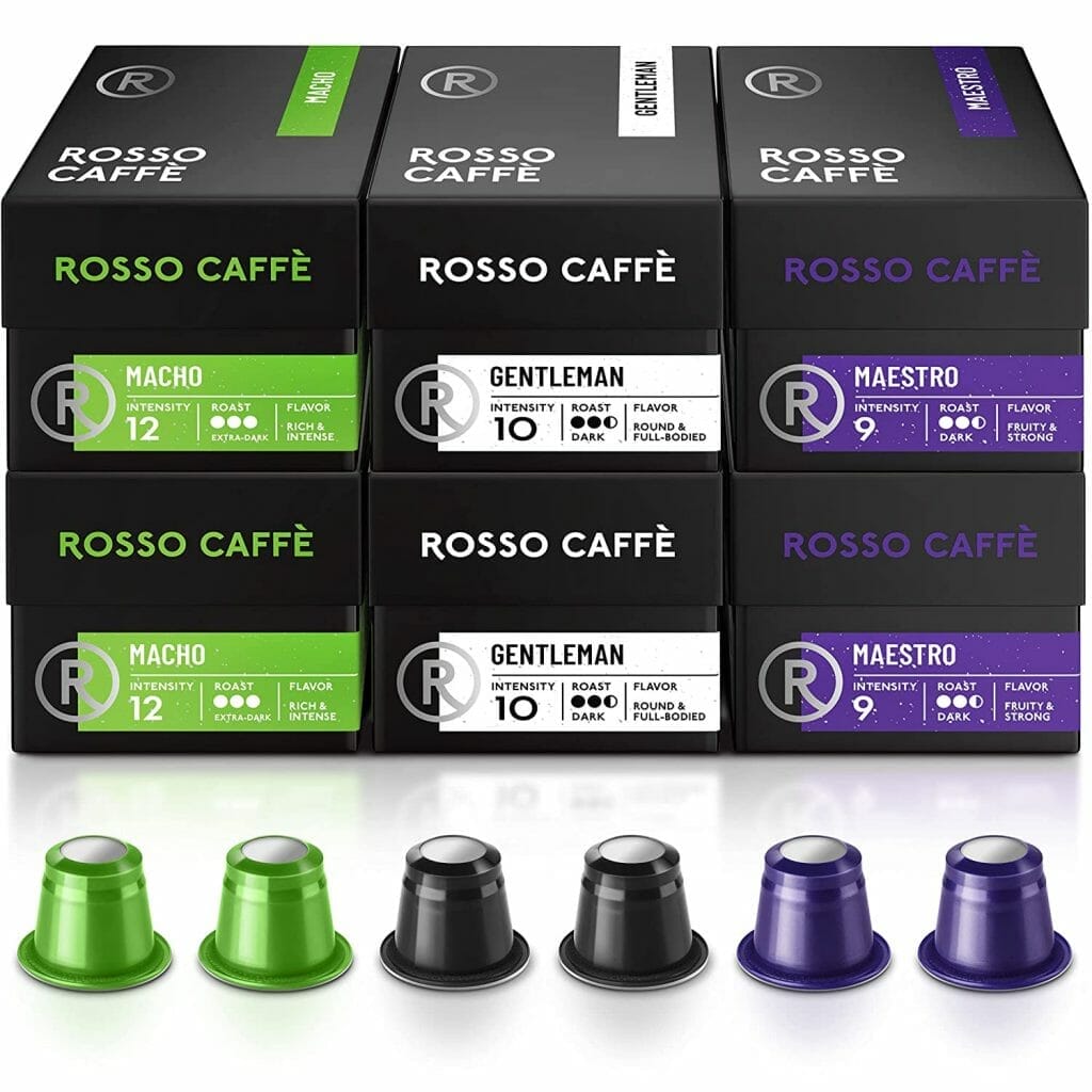 Which coffee capsules are compatible with Nespresso machines?