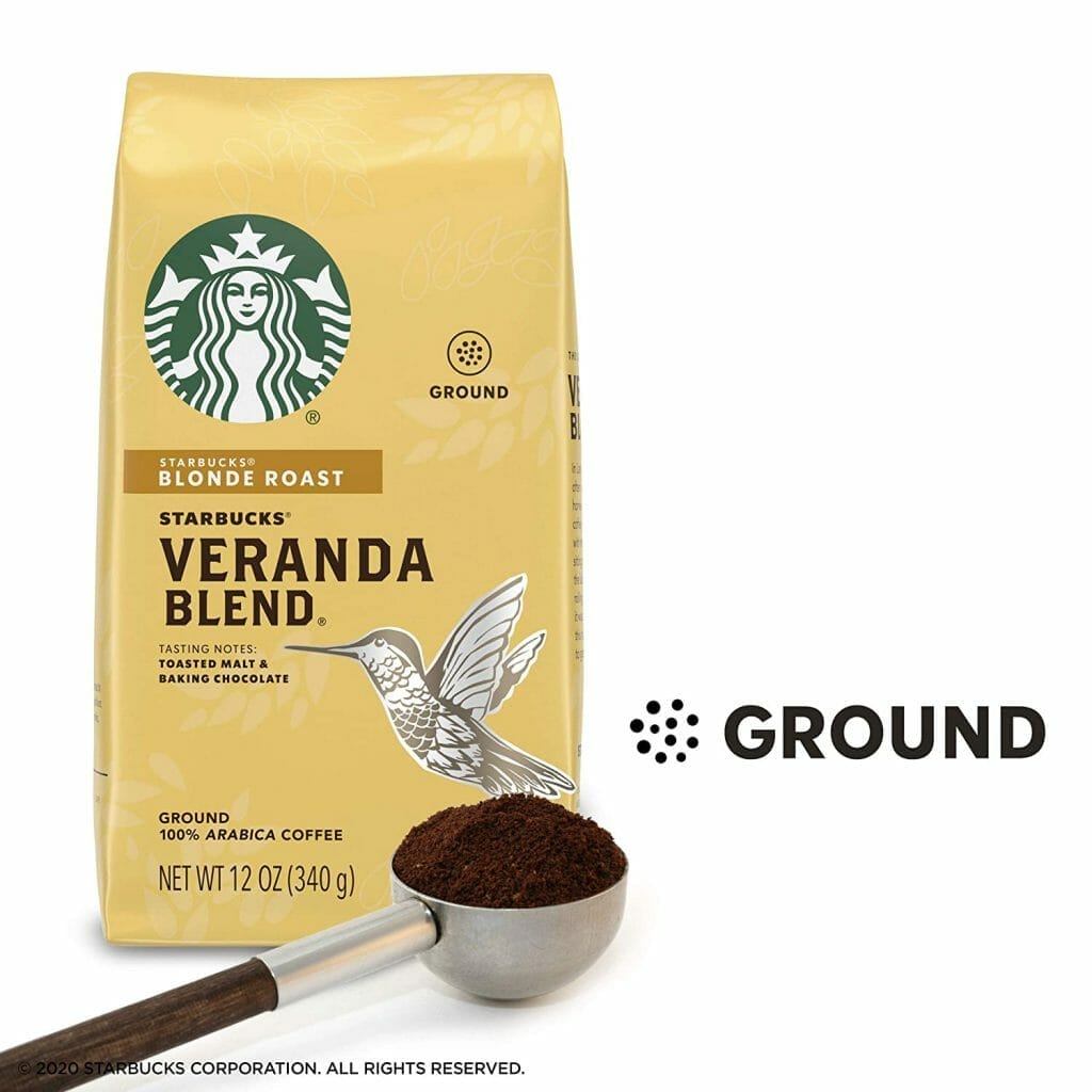 Is Starbucks Veranda Blend the same as blonde roast?