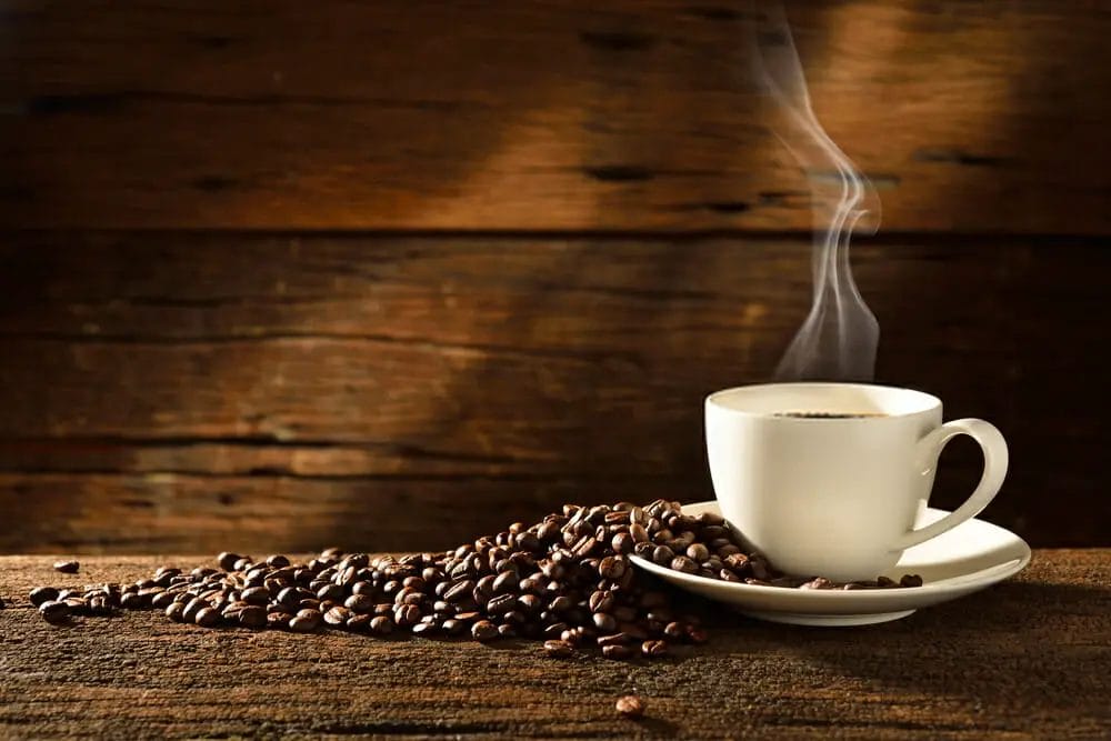 How much caffeine is in a real cup of coffee?