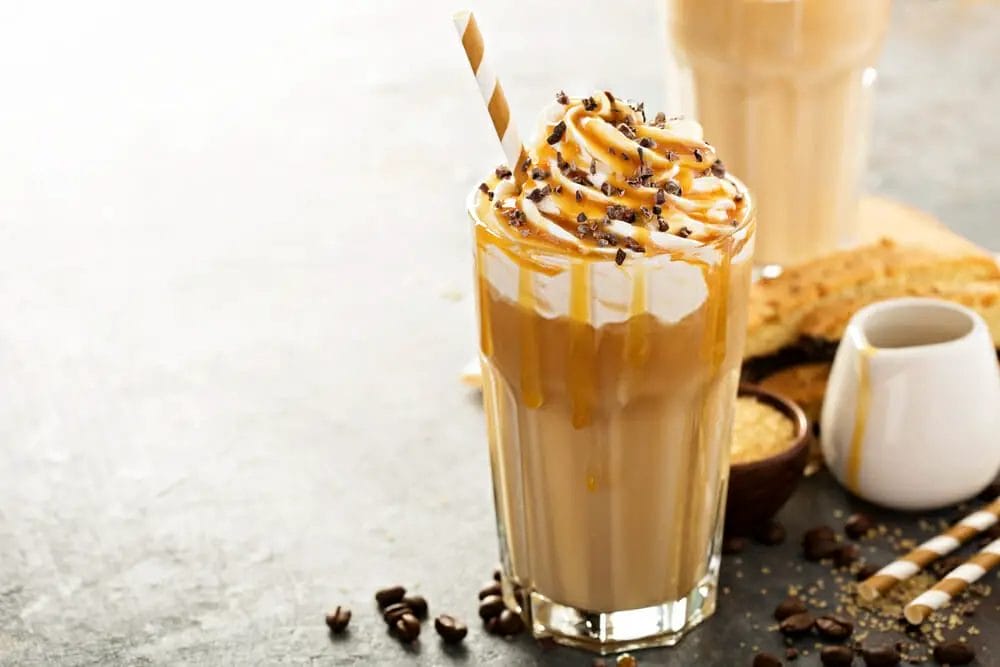 What is a Mcdonald's iced caramel coffee?