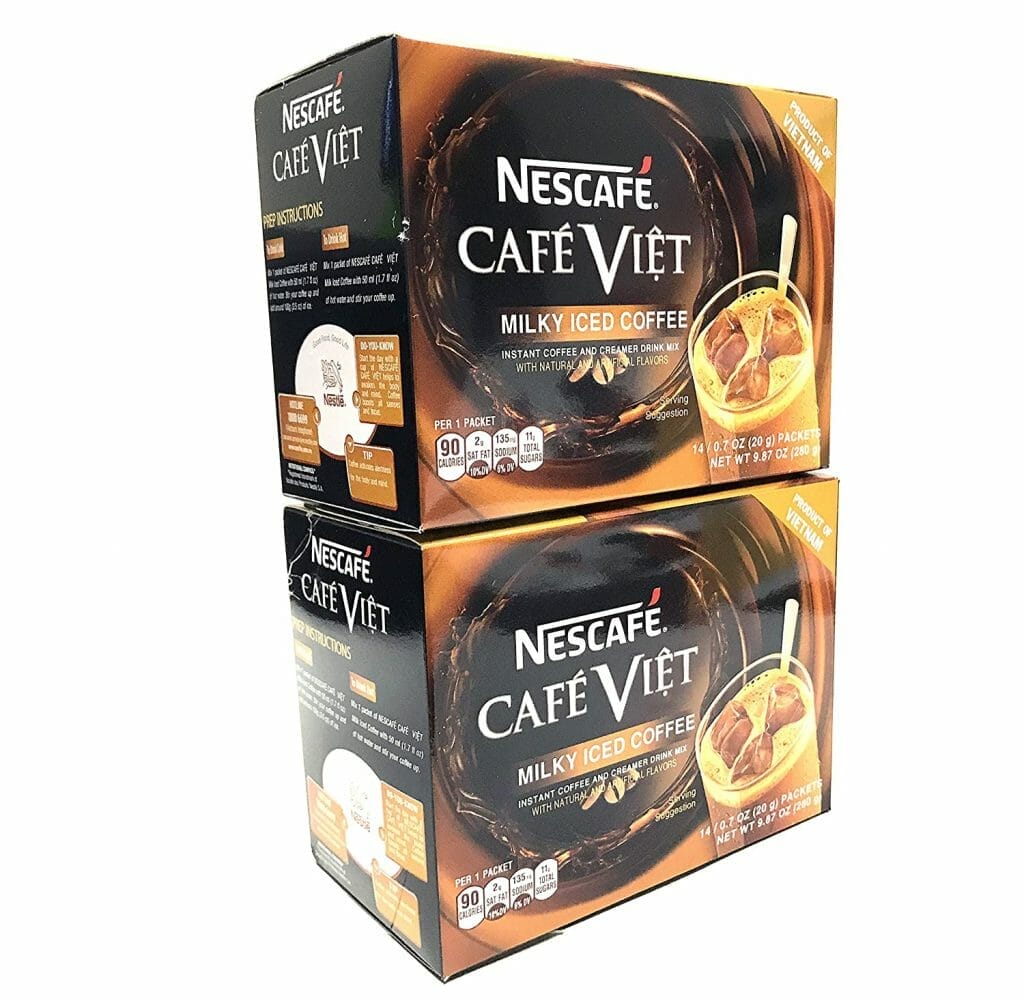 Nescafe Cafe Viet Milky Iced coffee instant coffee & Creamer drink mix