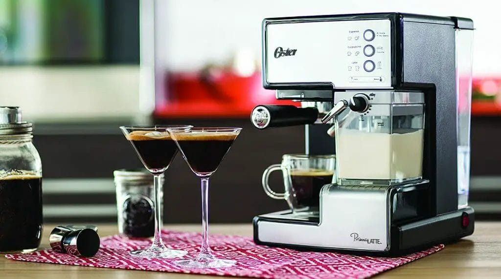 How do you make coffee with an Oster prima latte?