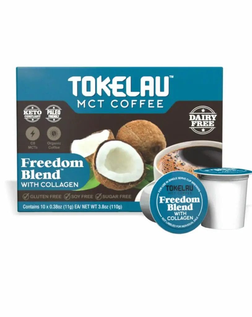 Tokelau Keto Coffee Pods for Keurig Style Brewers