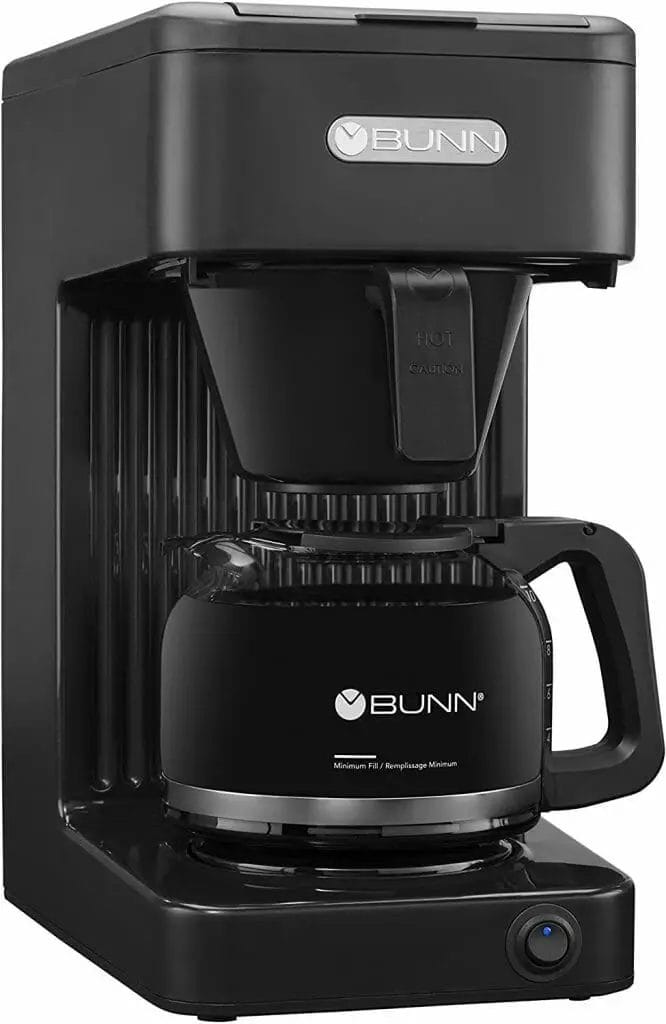 What is the rating on the Bunn coffee maker?