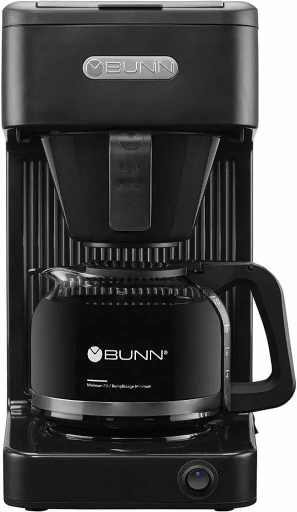 How does a Bunn speed Brew Coffee Maker work?