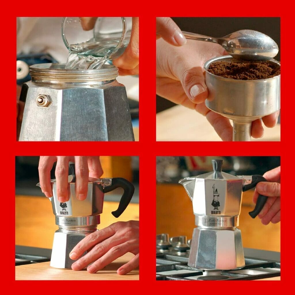 How much coffee does a 3-cup Moka make?