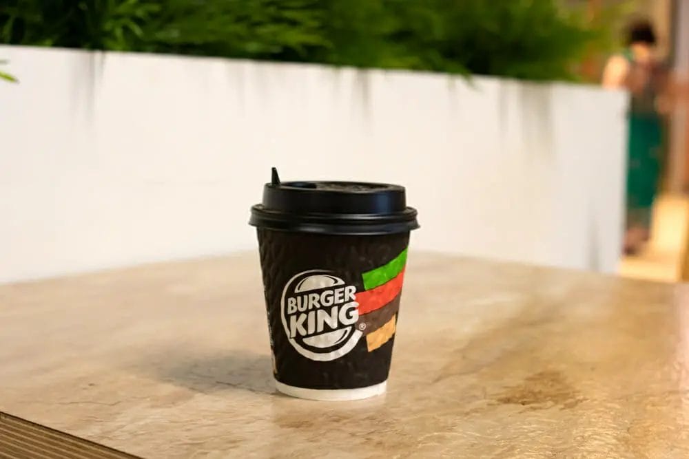 Burger King coffee