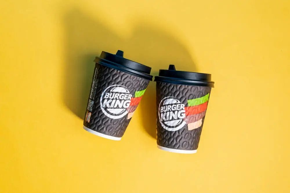 What does Burger King put in their coffee?
