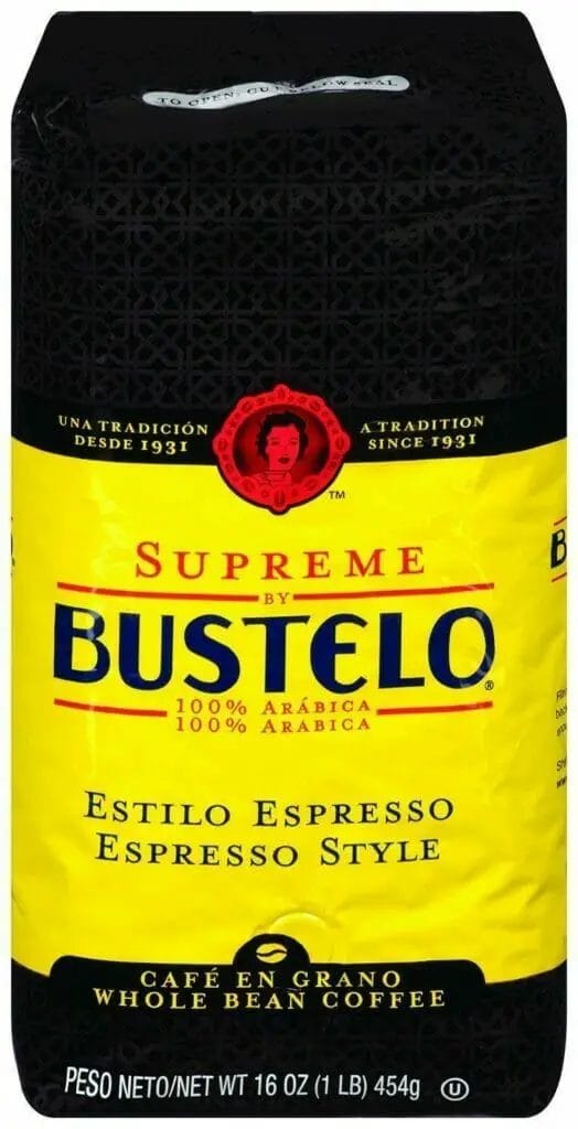 What coffee beans are used in Cafe Bustelo?