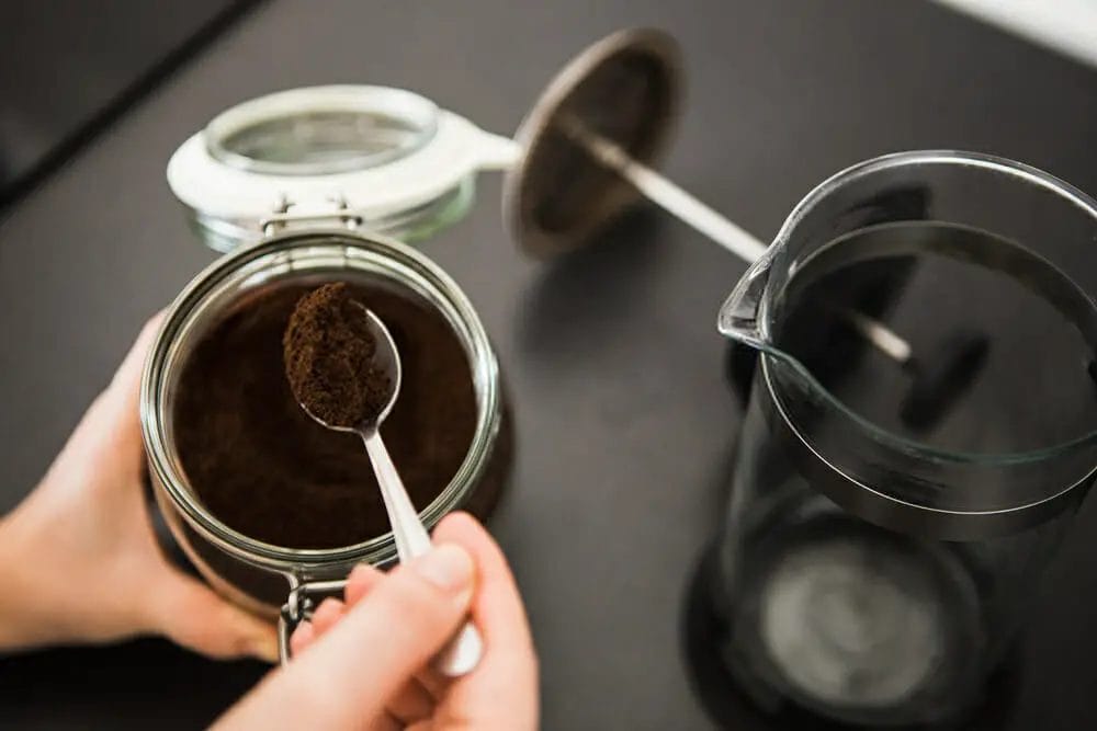 Coffee In a French Press
