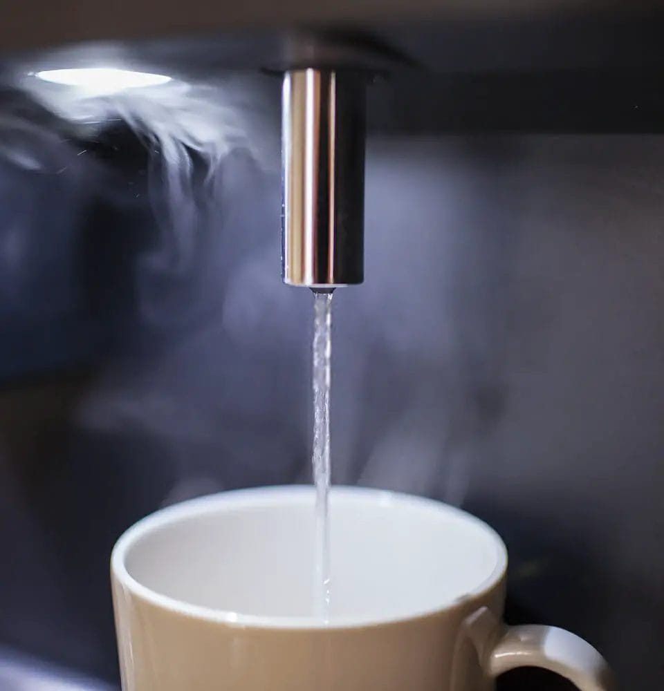 Coffee Machines Boil Water