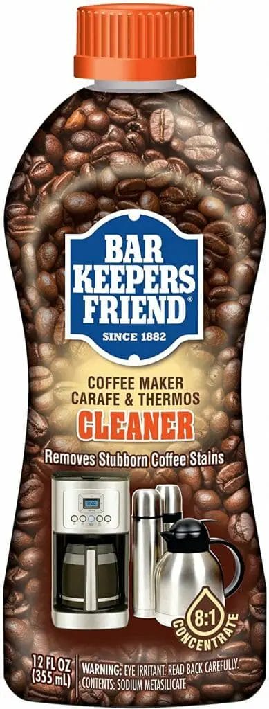 What is coffee machine cleaner made of?