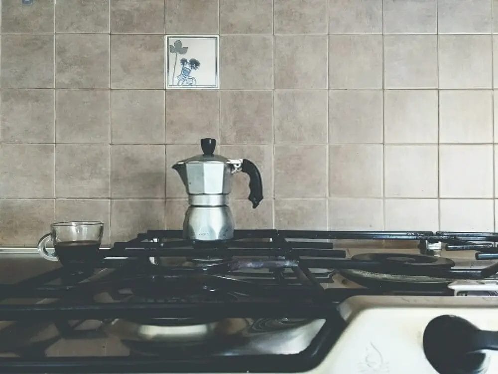How do you use a moka pot on the stove?