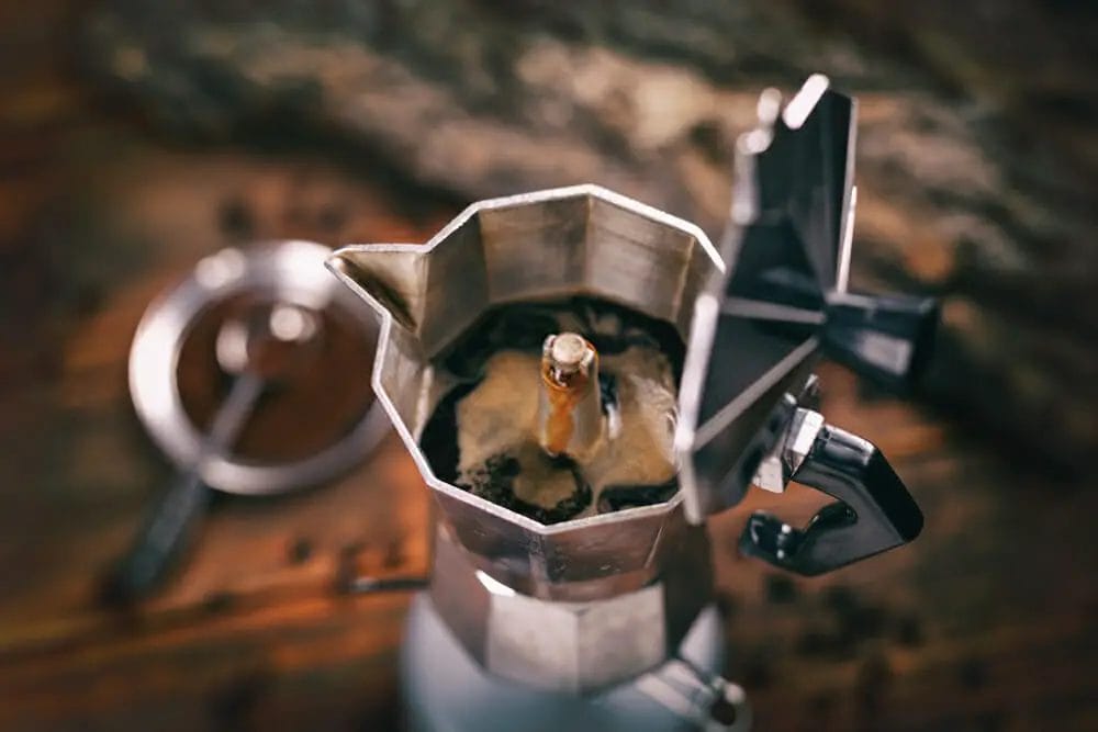 How do you make coffee in a Moka pot?