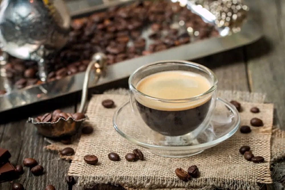 How many ounces in 12 cups of coffee?