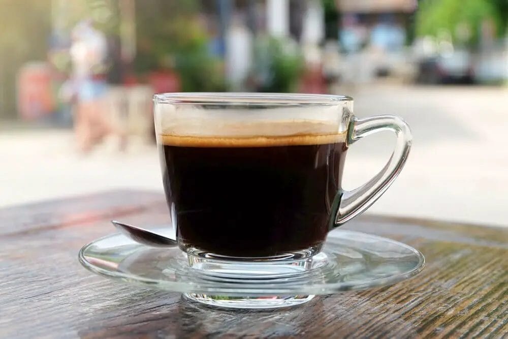 How is an Americano different from regular coffee?