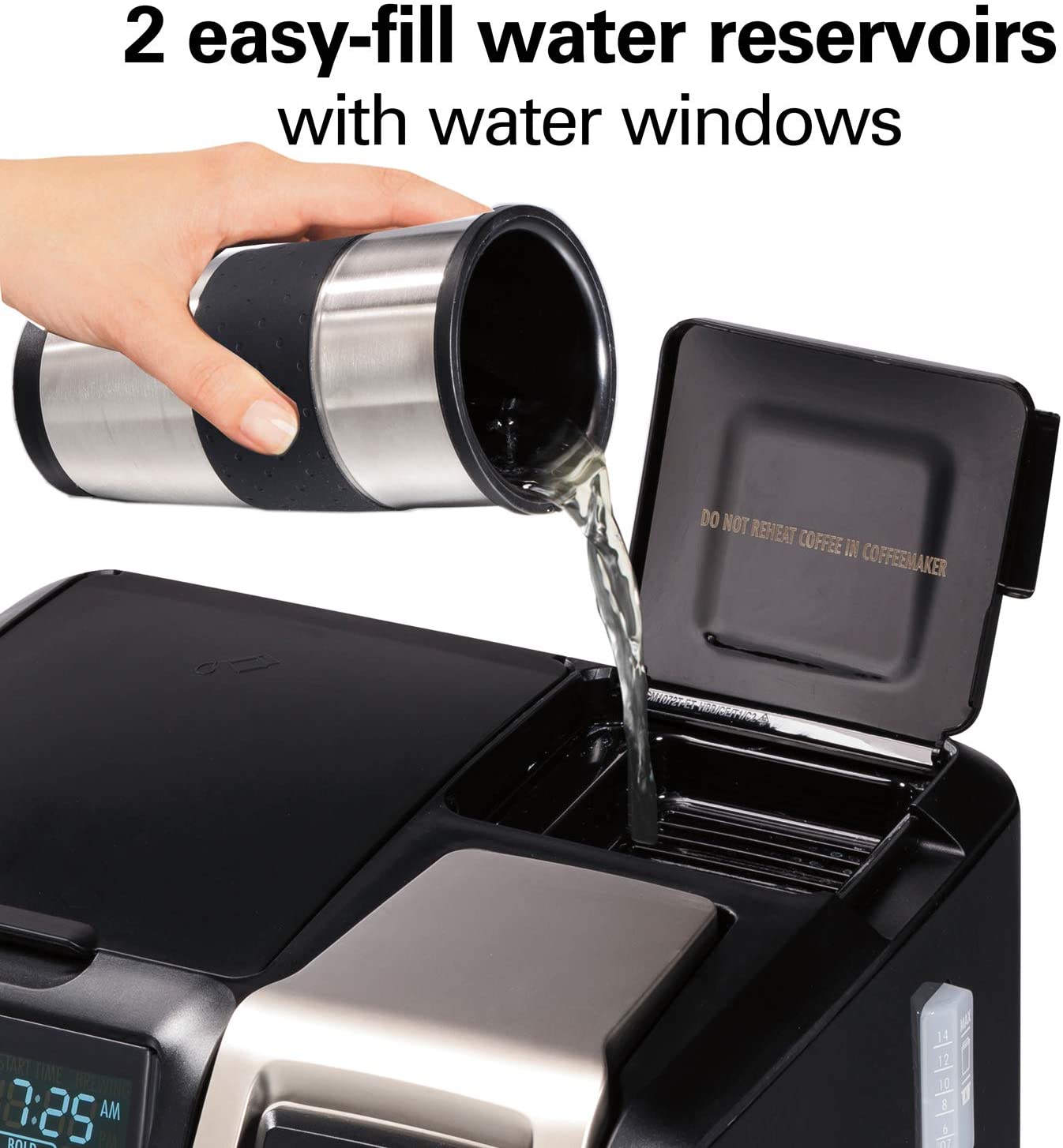 How to use a hamilton beach flex brew?