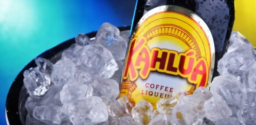 How much caffeine is in a bottle of Kahlua?