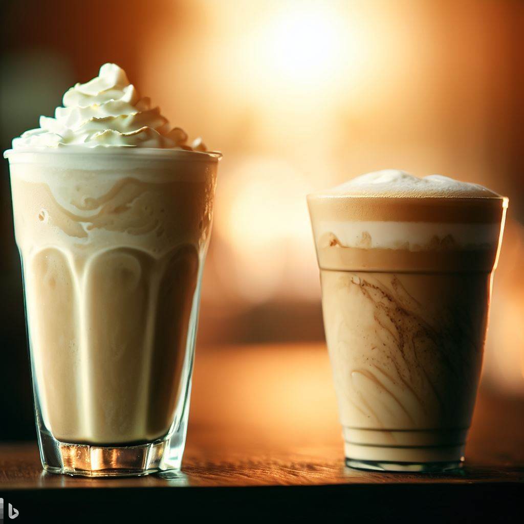 Latte Vs Frappuccino